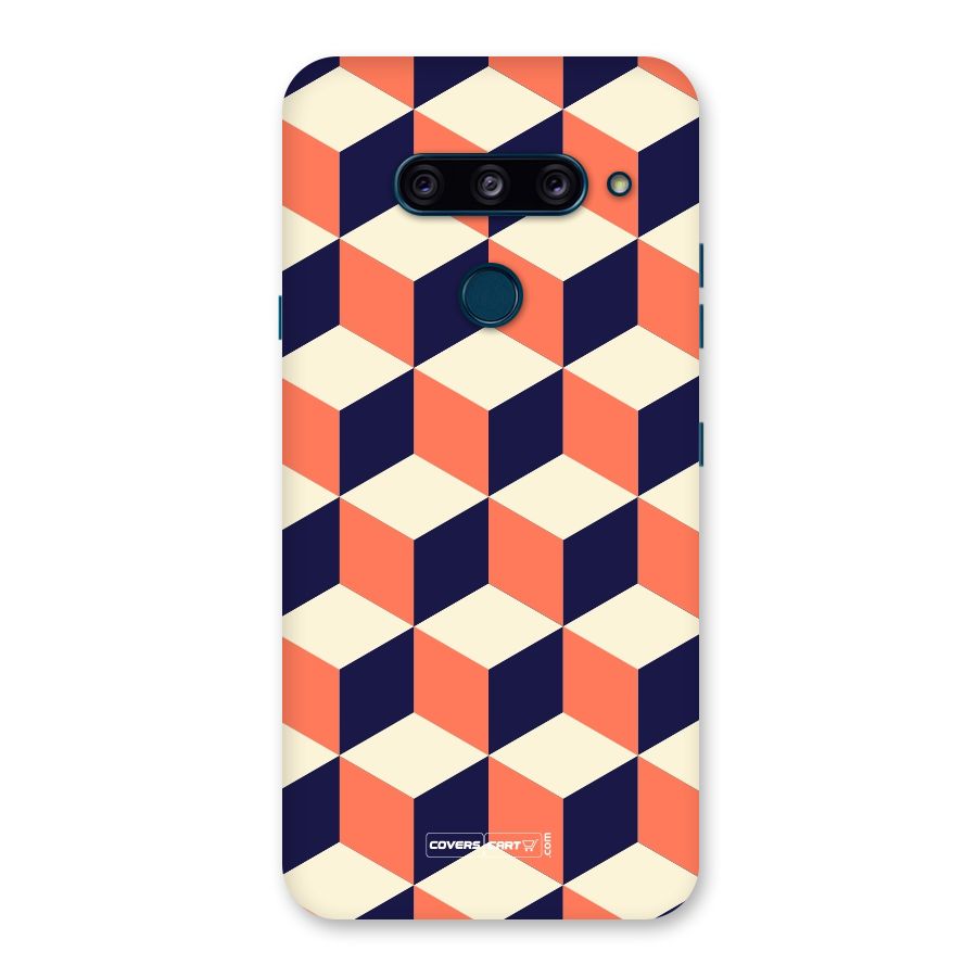 Cube Pattern Back Case for LG  V40 ThinQ