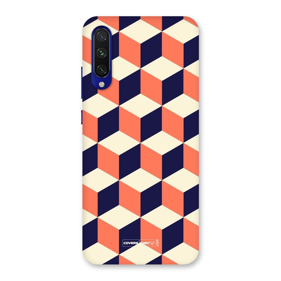 Cube Pattern Back Case for Mi A3