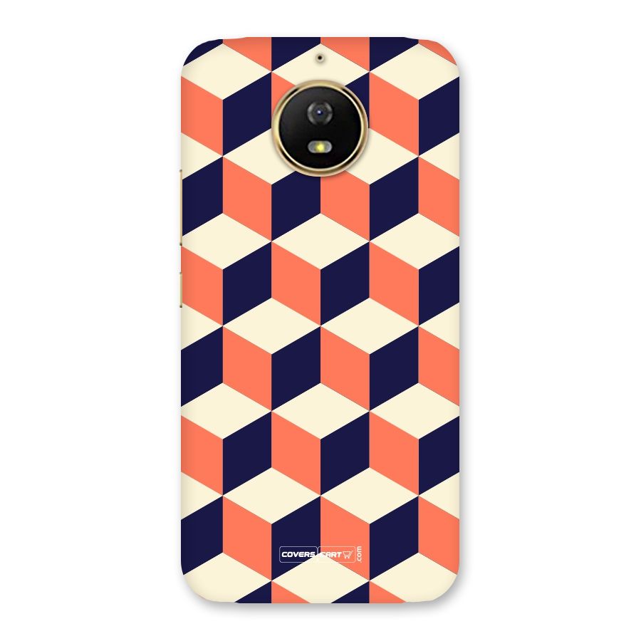 Cube Pattern Back Case for Moto G5s