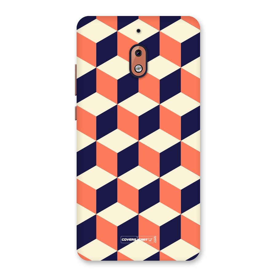 Cube Pattern Back Case for Nokia 2.1