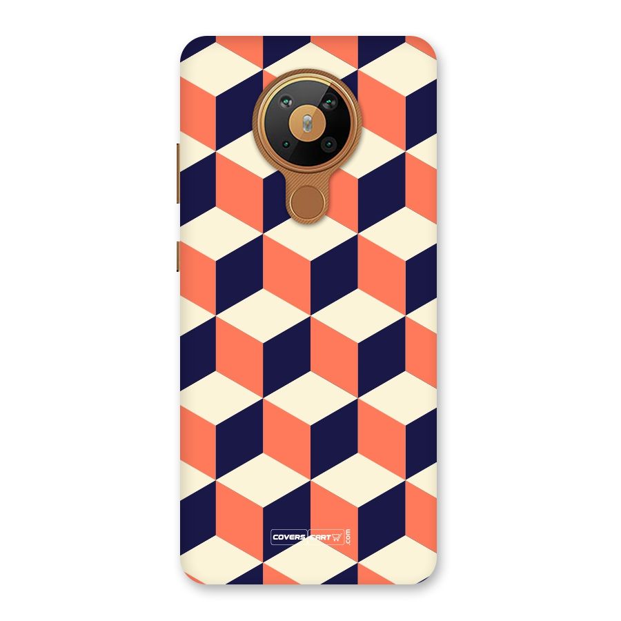 Cube Pattern Back Case for Nokia 5.3