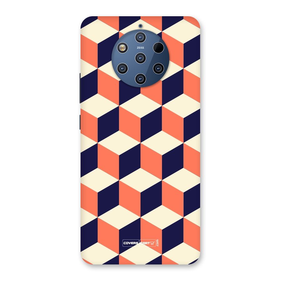 Cube Pattern Back Case for Nokia 9 PureView