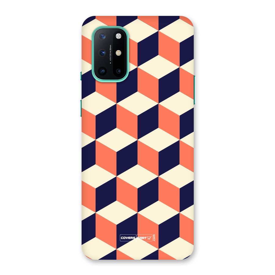 Cube Pattern Back Case for OnePlus 8T