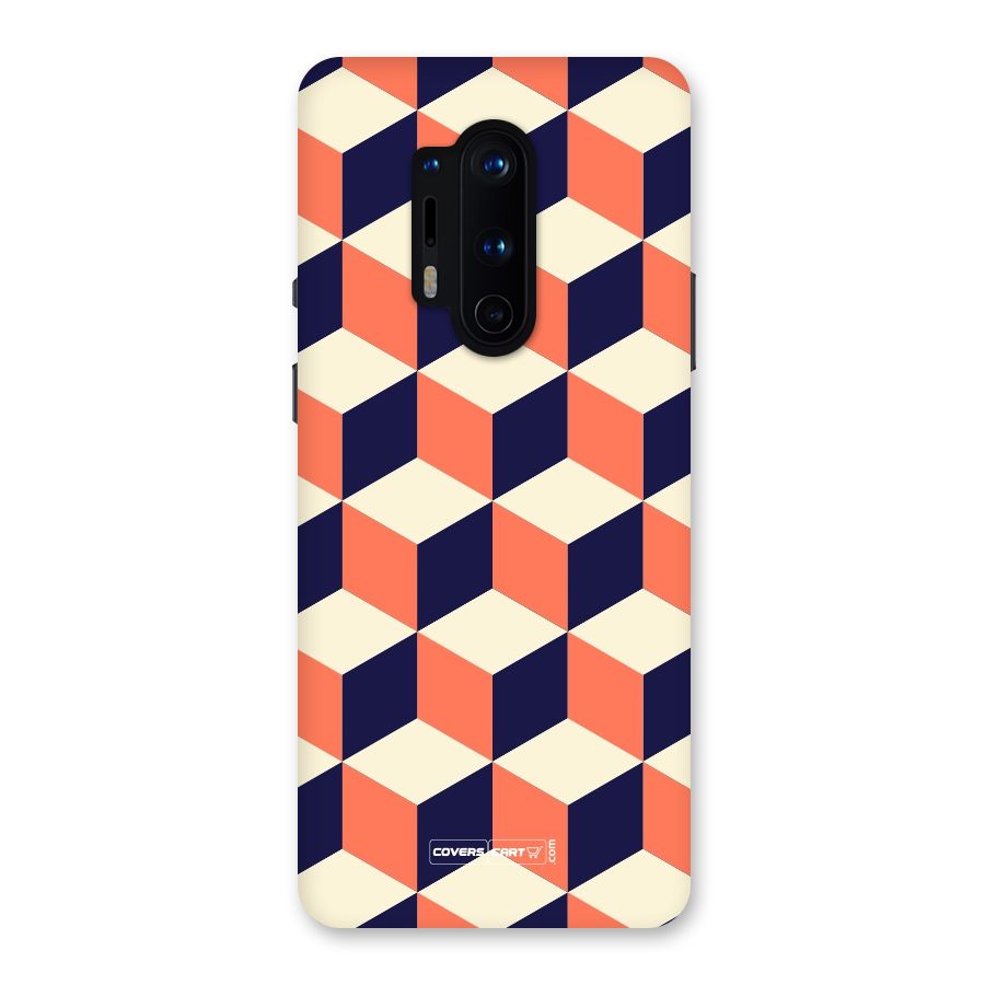 Cube Pattern Back Case for OnePlus 8 Pro