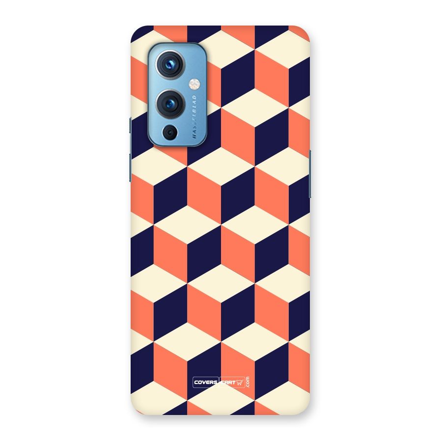 Cube Pattern Back Case for OnePlus 9