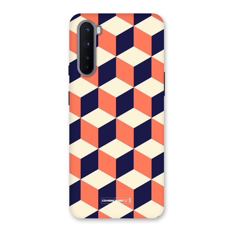 Cube Pattern Back Case for OnePlus Nord