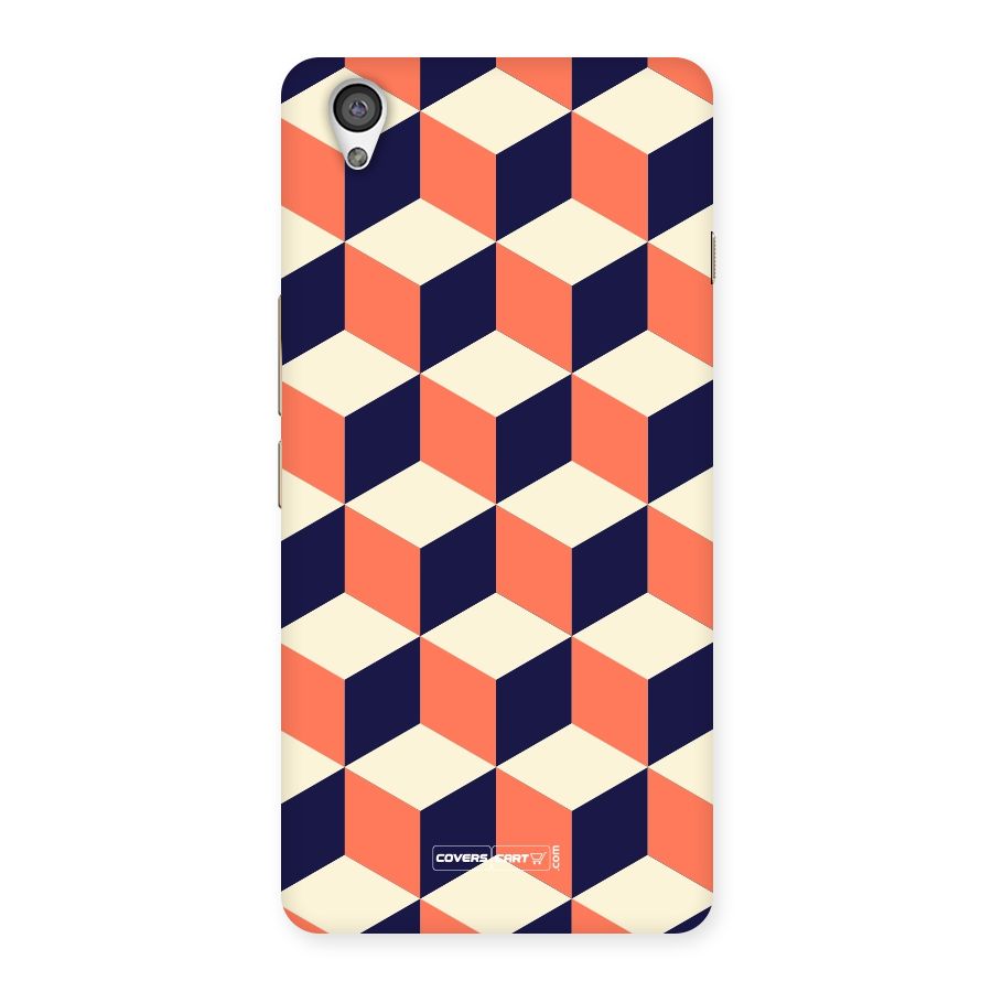 Cube Pattern Back Case for OnePlus X