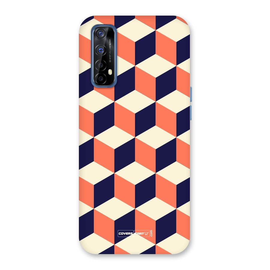 Cube Pattern Back Case for Realme 7