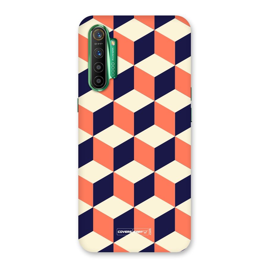 Cube Pattern Back Case for Realme X2