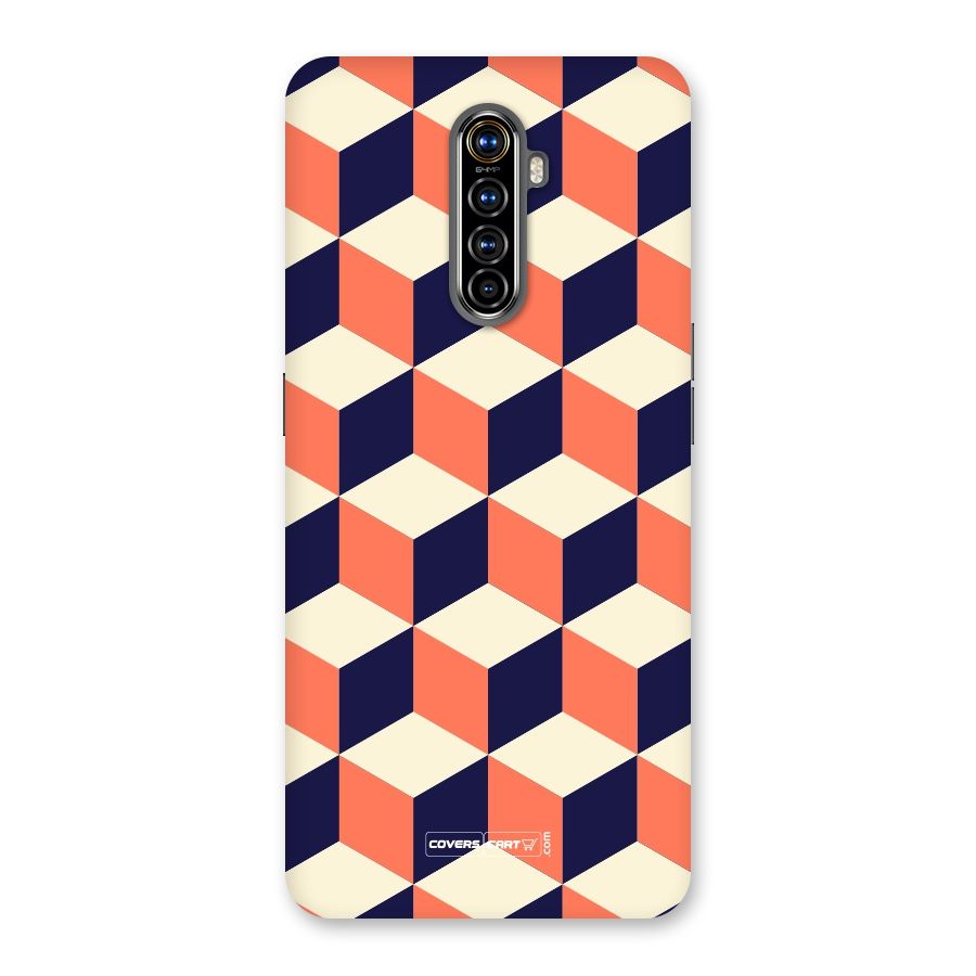 Cube Pattern Back Case for Realme X2 Pro