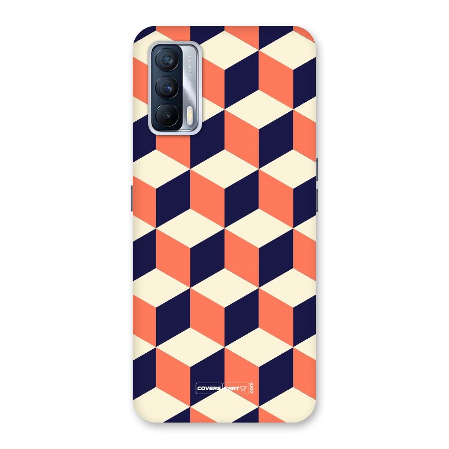Cube Pattern Back Case for Realme X7