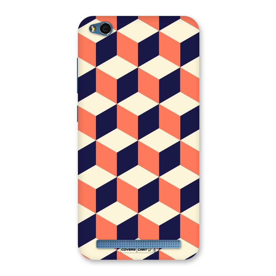 Cube Pattern Back Case for Redmi 5A