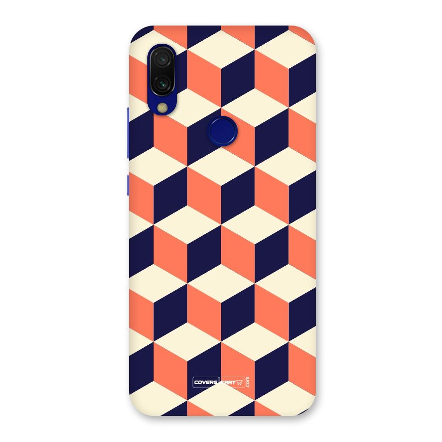 Cube Pattern Back Case for Redmi 7
