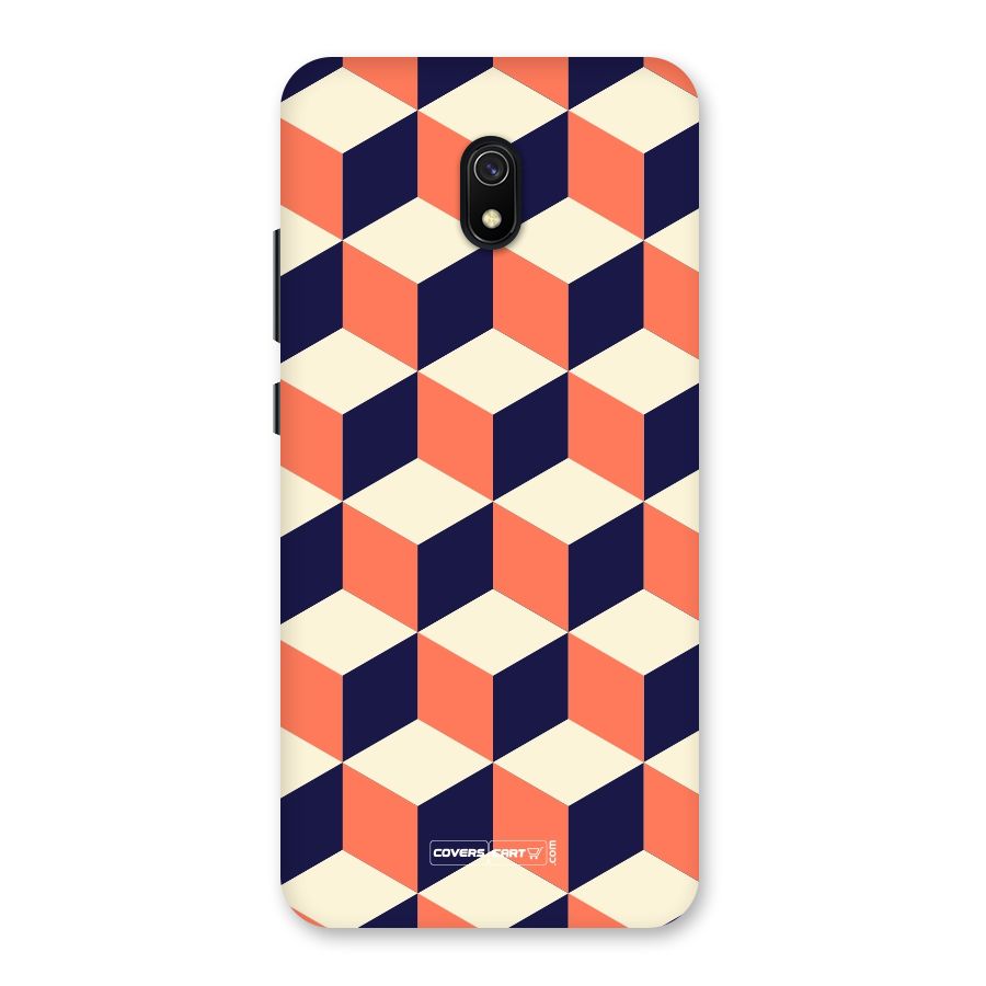 Cube Pattern Back Case for Redmi 8A