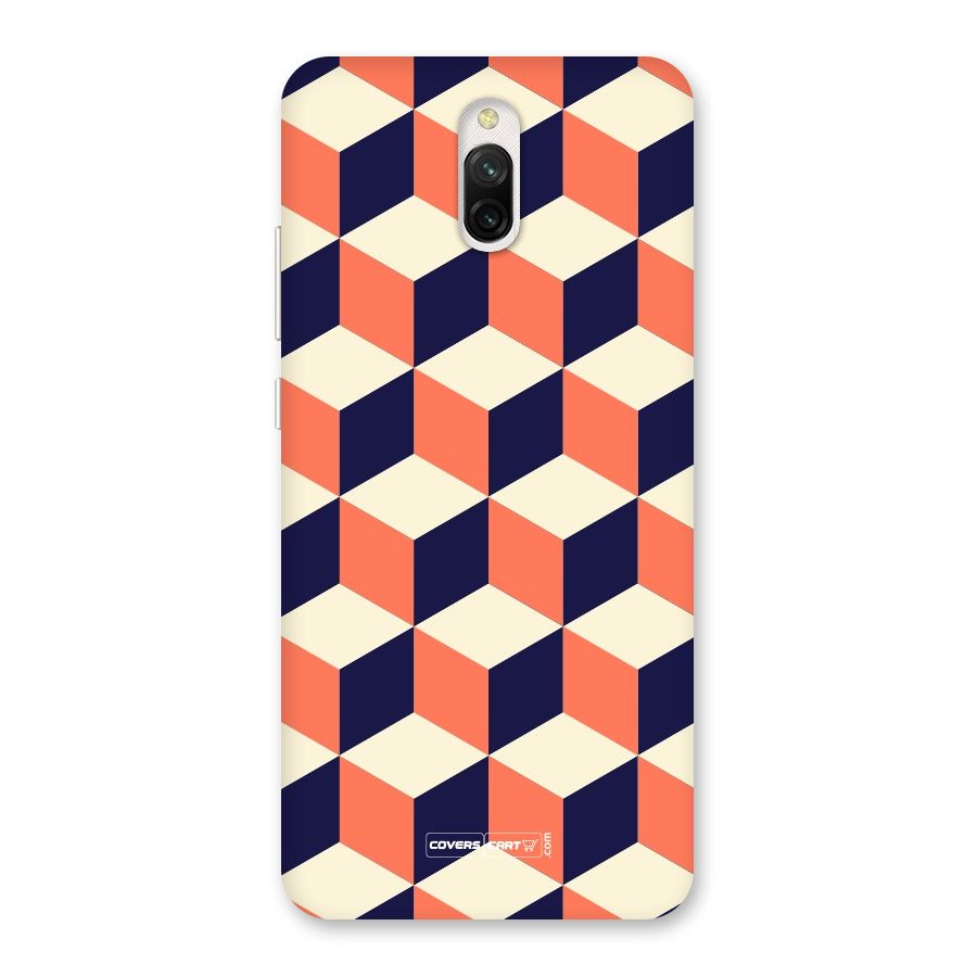 Cube Pattern Back Case for Redmi 8A Dual