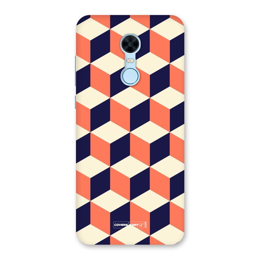 Cube Pattern Back Case for Redmi Note 5