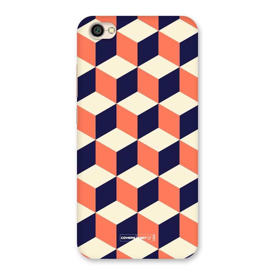 Cube Pattern Back Case for Redmi Y1 Lite