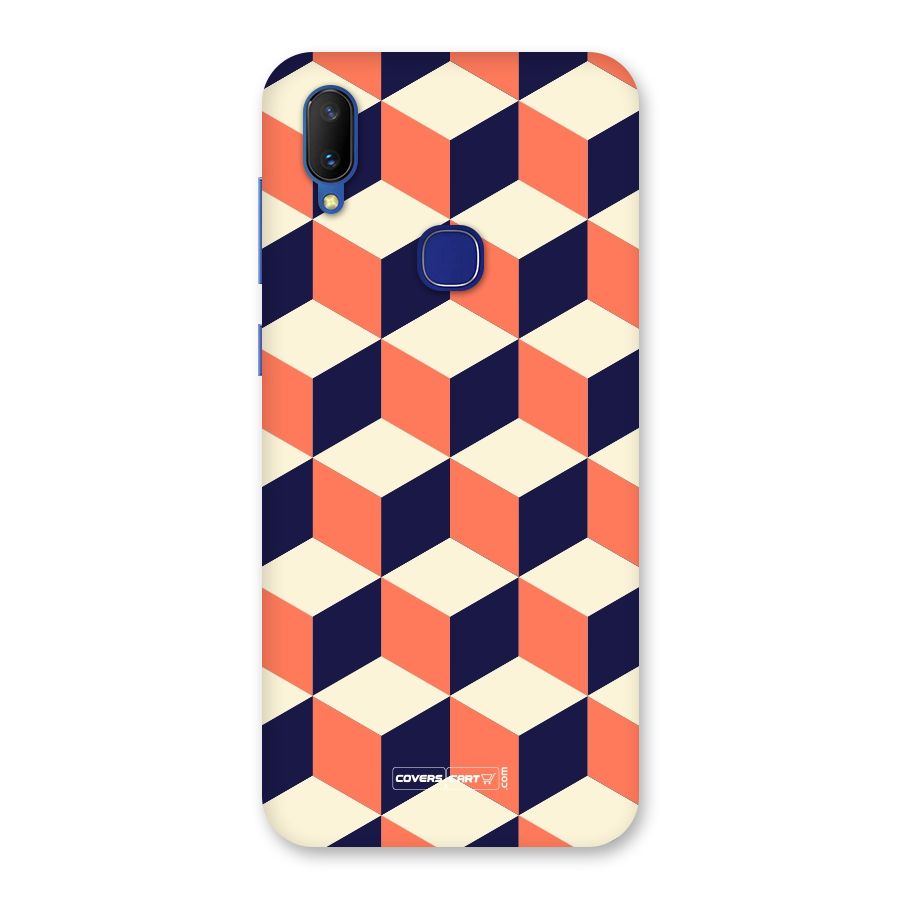 Cube Pattern Back Case for Vivo V11