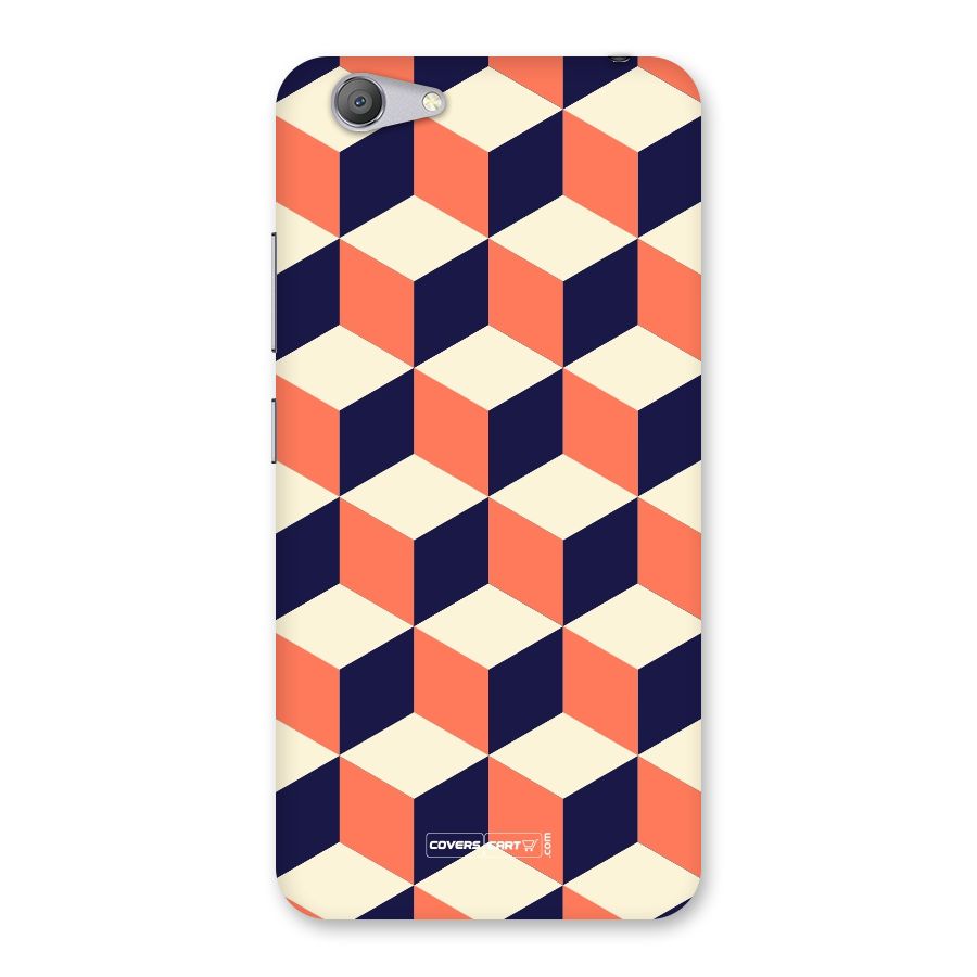 Cube Pattern Back Case for Vivo Y53
