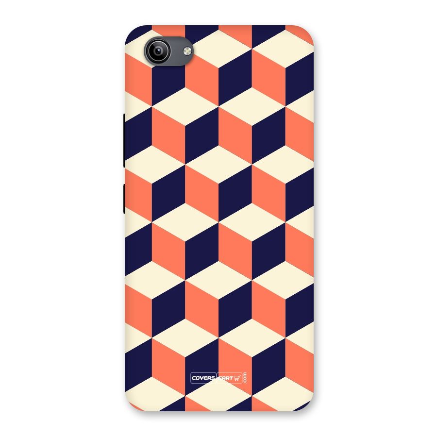 Cube Pattern Back Case for Vivo Y81i