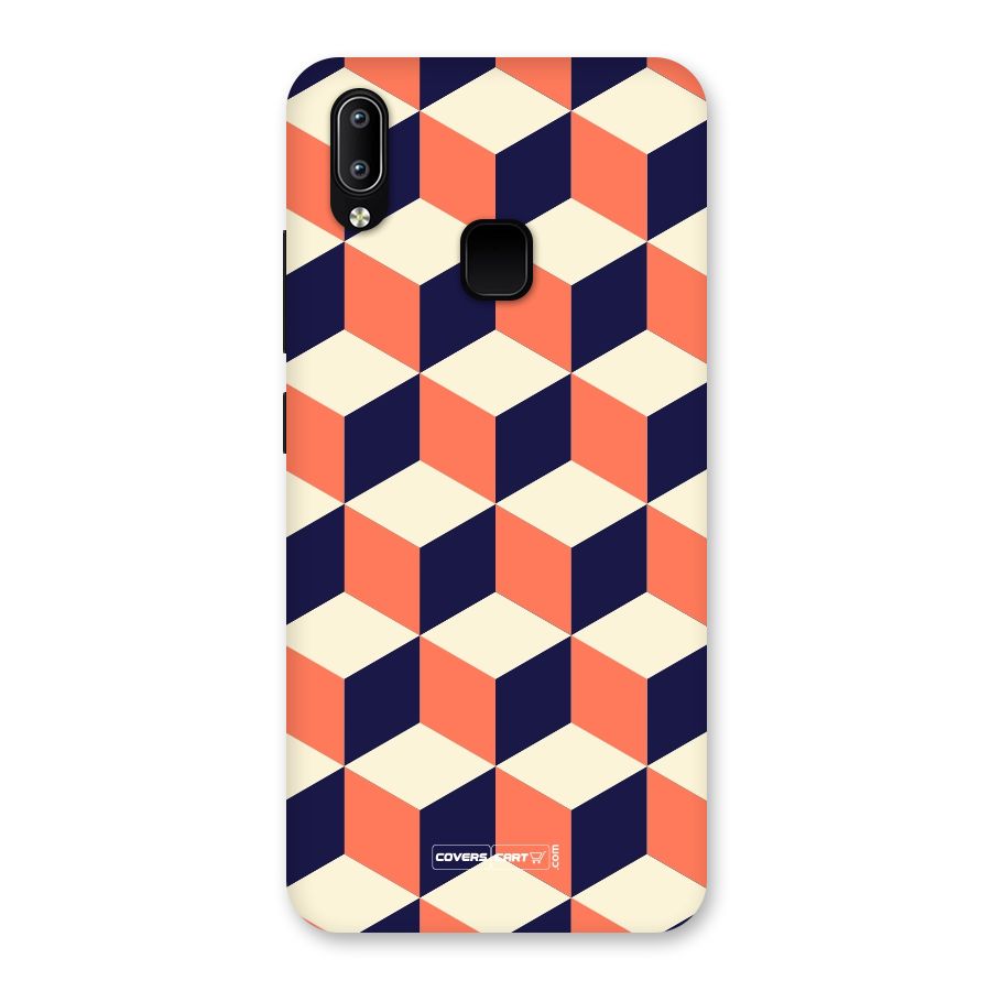 Cube Pattern Back Case for Vivo Y93