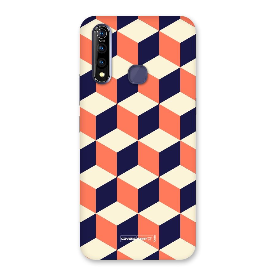 Cube Pattern Back Case for Vivo Z1 Pro