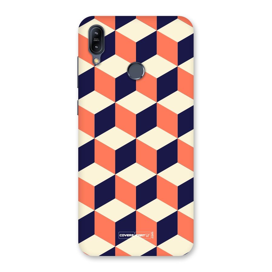 Cube Pattern Back Case for Zenfone Max M2