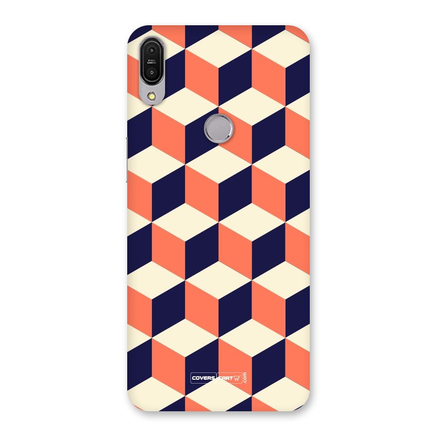 Cube Pattern Back Case for Zenfone Max Pro M1