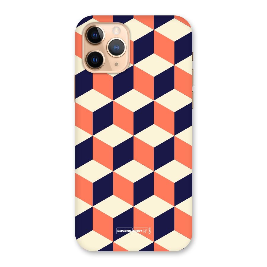 Cube Pattern Back Case for iPhone 11 Pro