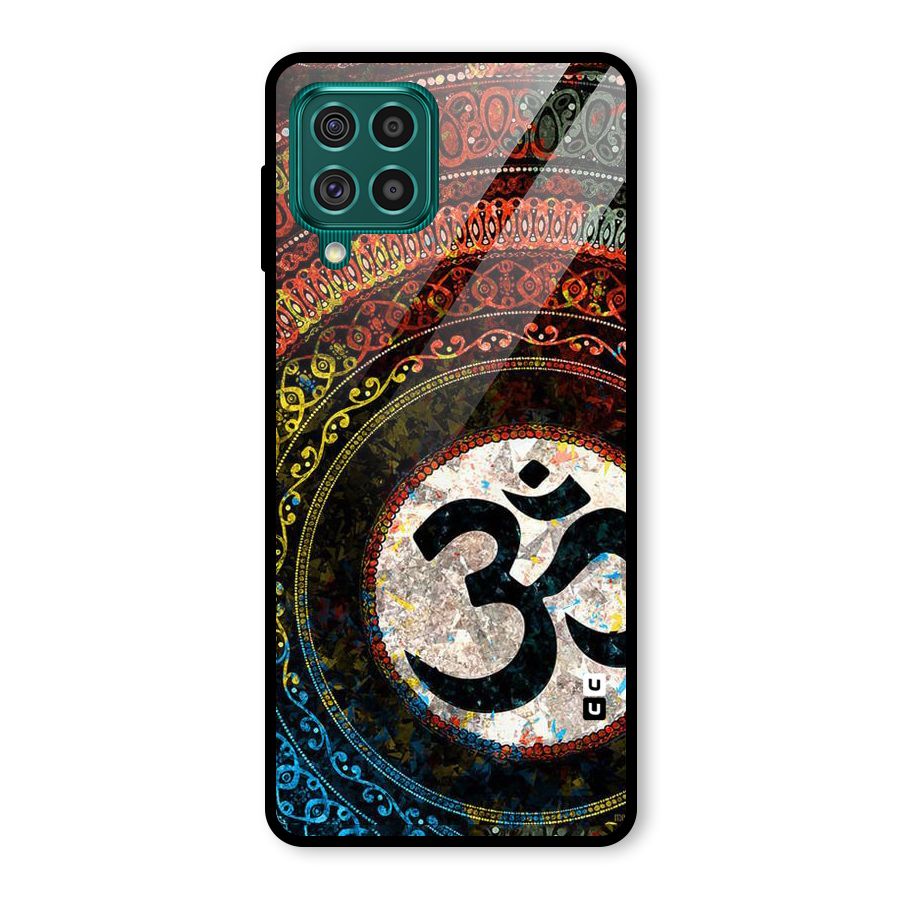 Culture Om Design Glass Back Case for Galaxy F62