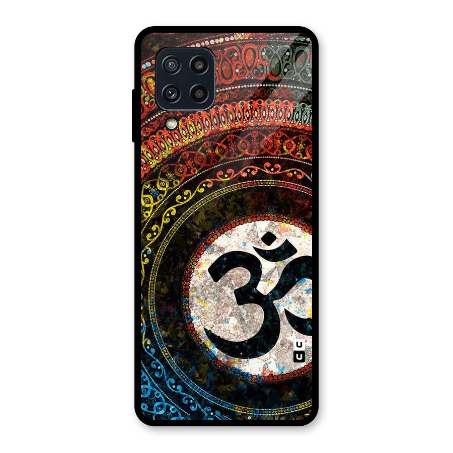 Culture Om Design Glass Back Case for Galaxy M32