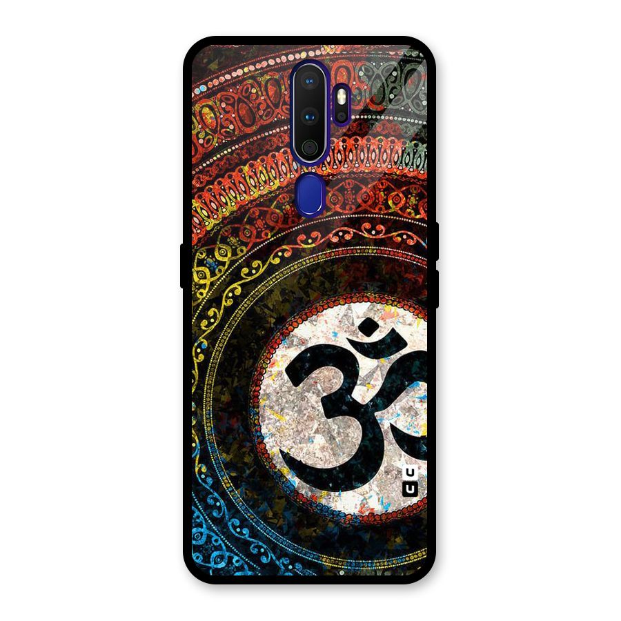 Culture Om Design Glass Back Case for Oppo A9 (2020)