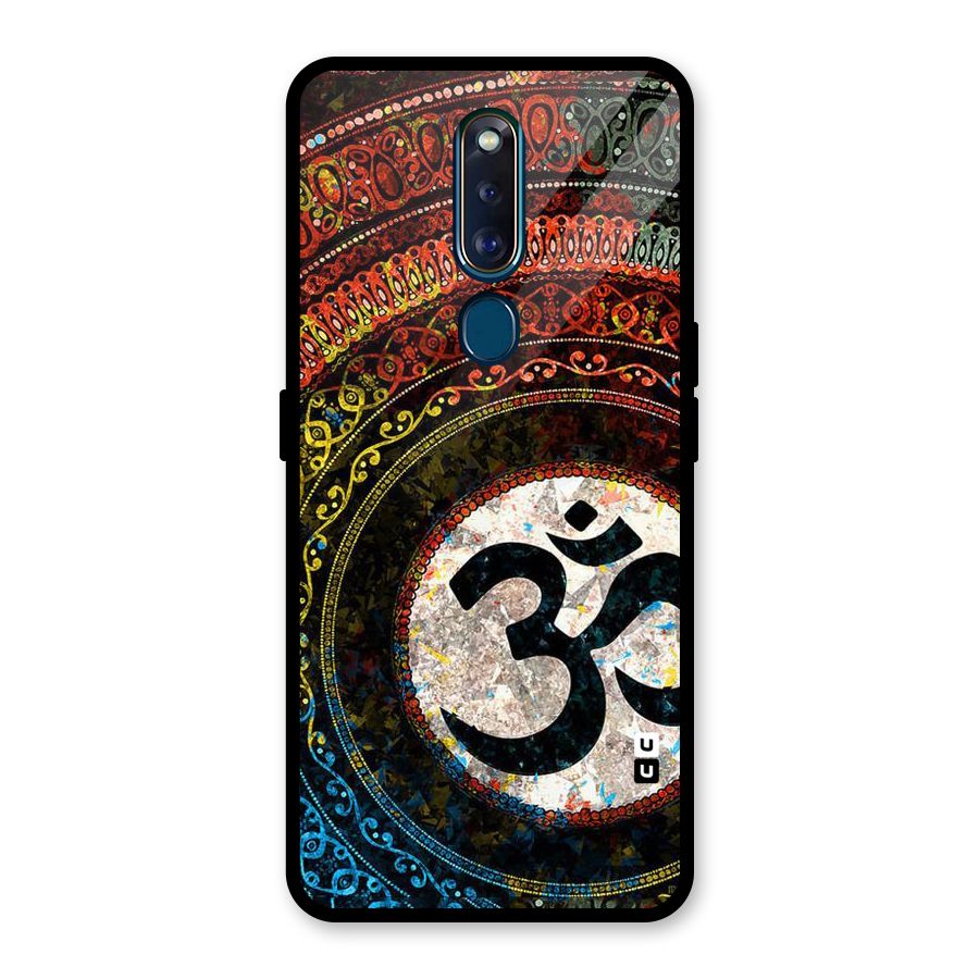 Culture Om Design Glass Back Case for Oppo F11 Pro