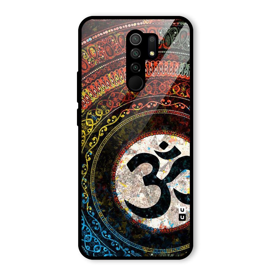 Culture Om Design Glass Back Case for Poco M2