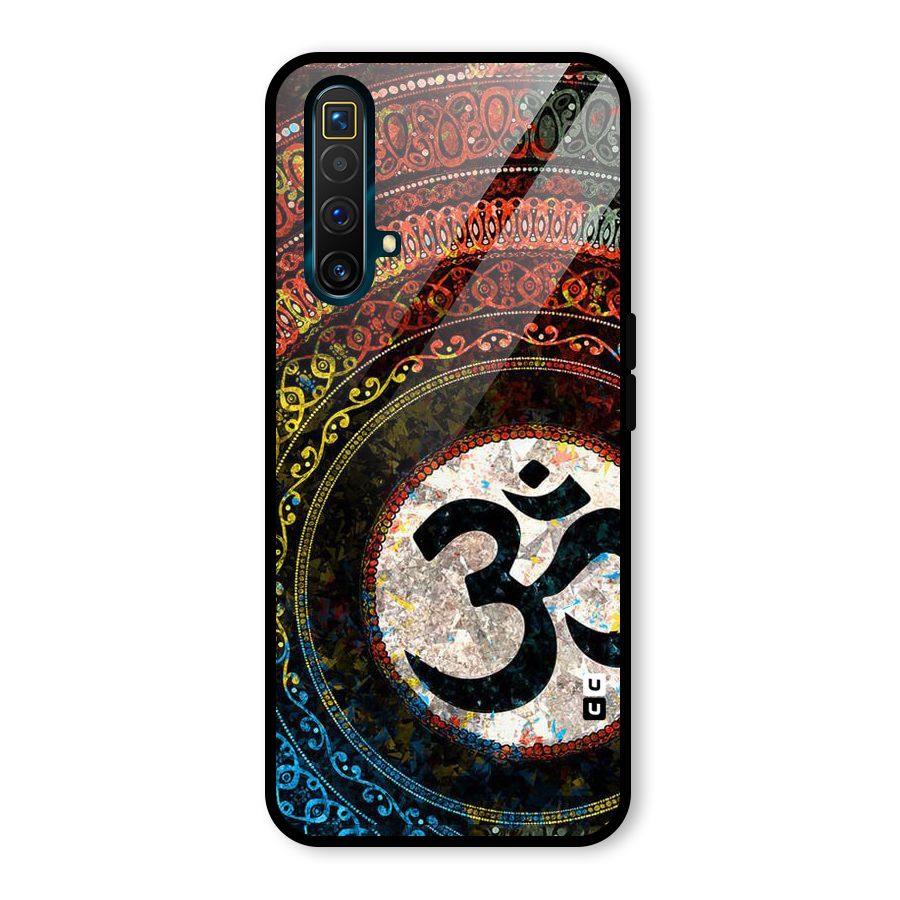 Culture Om Design Glass Back Case for Realme X3