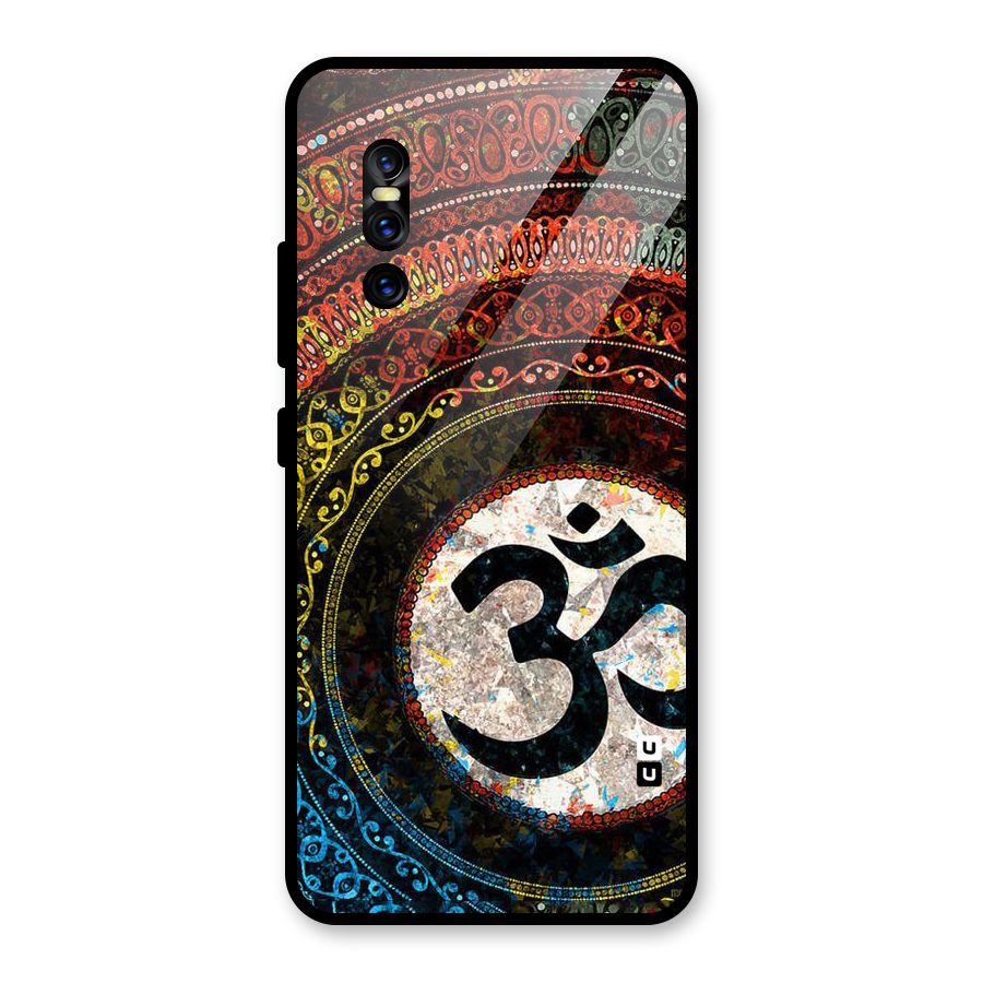 Culture Om Design Glass Back Case for Vivo V15 Pro