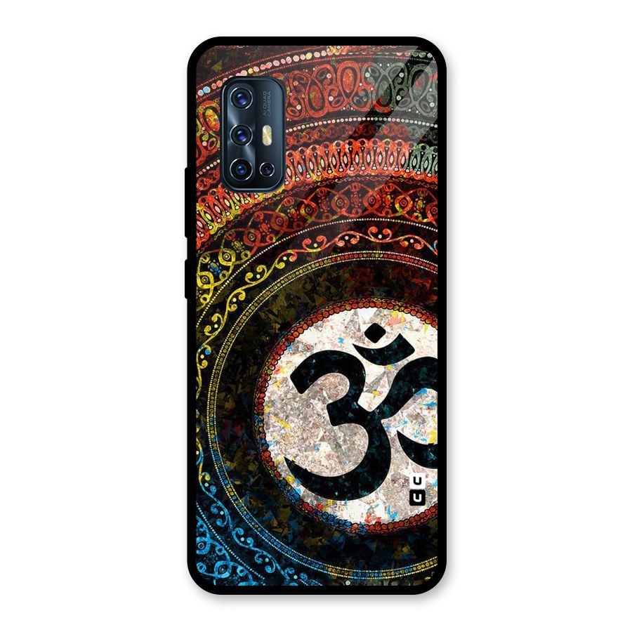 Culture Om Design Glass Back Case for Vivo V17