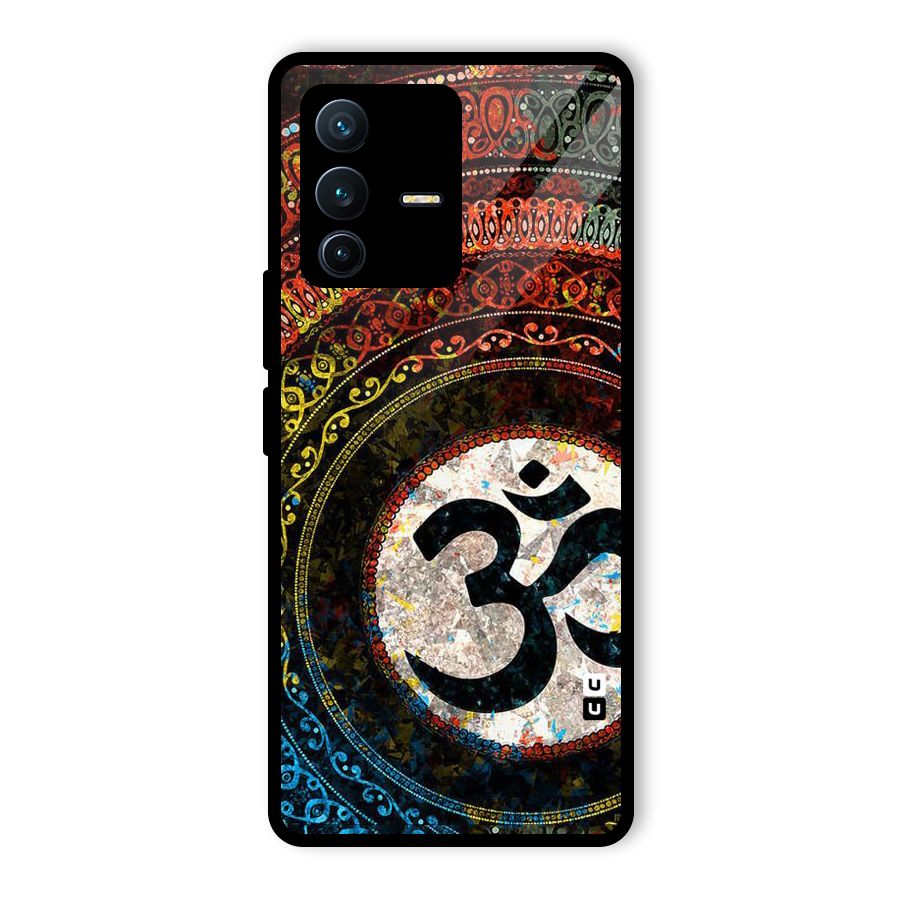 Culture Om Design Glass Back Case for Vivo V23 Pro