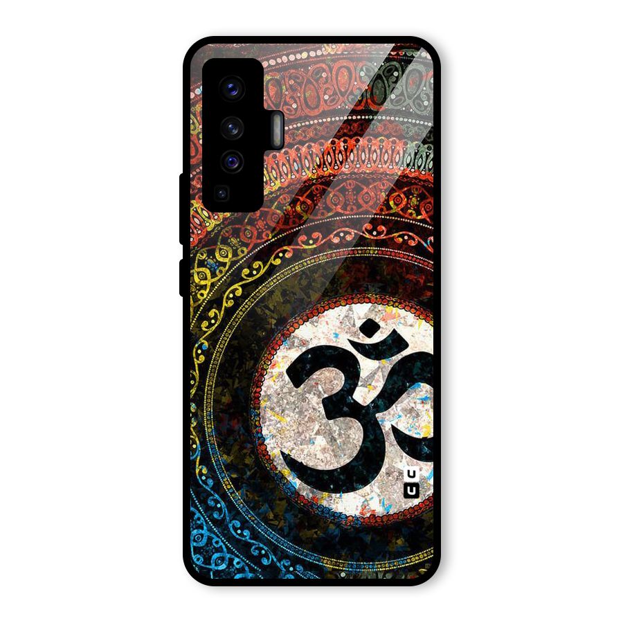 Culture Om Design Glass Back Case for Vivo X50