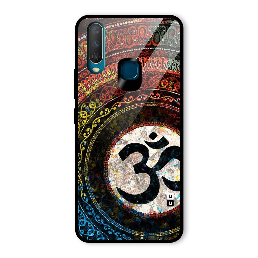 Culture Om Design Glass Back Case for Vivo Y12