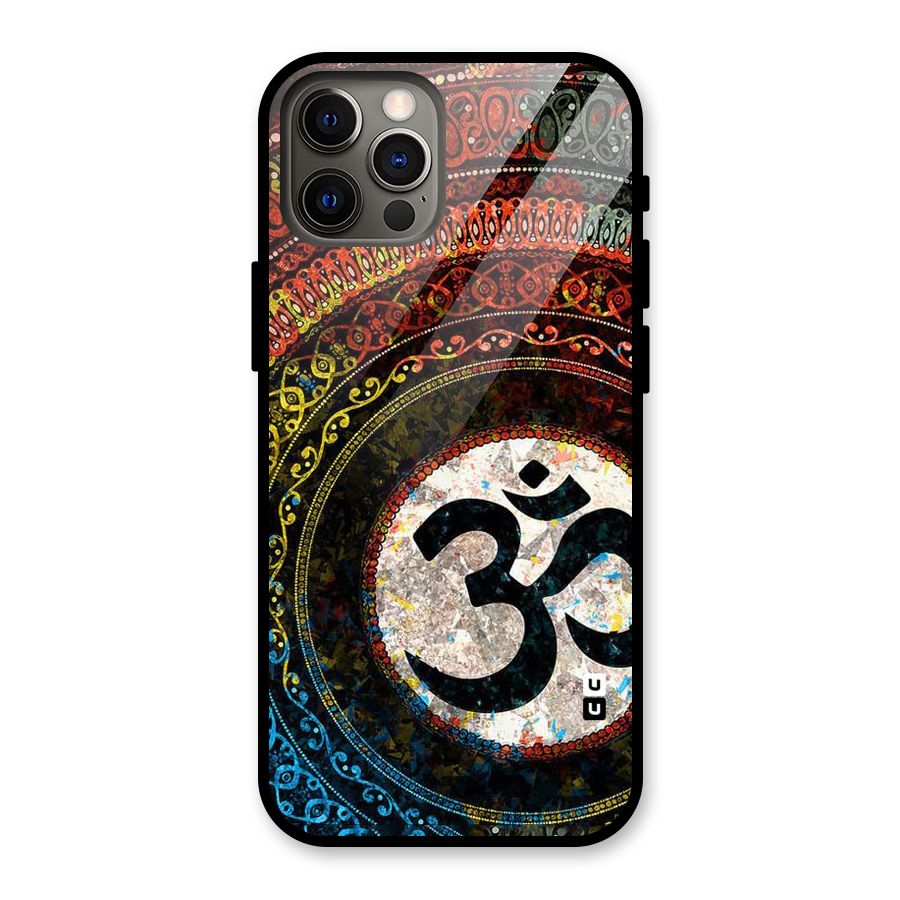 Culture Om Design Glass Back Case for iPhone 12 Pro