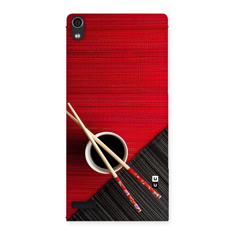 Cup Chopsticks Back Case for Ascend P6
