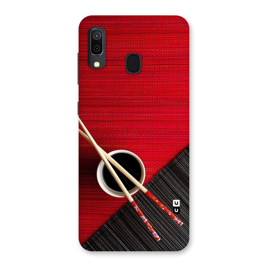 Cup Chopsticks Back Case for Galaxy A30