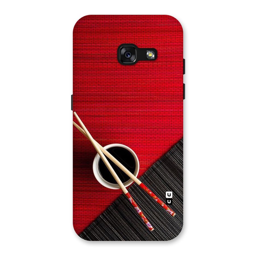 Cup Chopsticks Back Case for Galaxy A3 (2017)