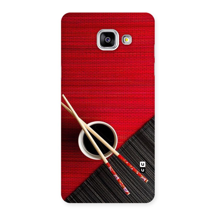 Cup Chopsticks Back Case for Galaxy A5 2016