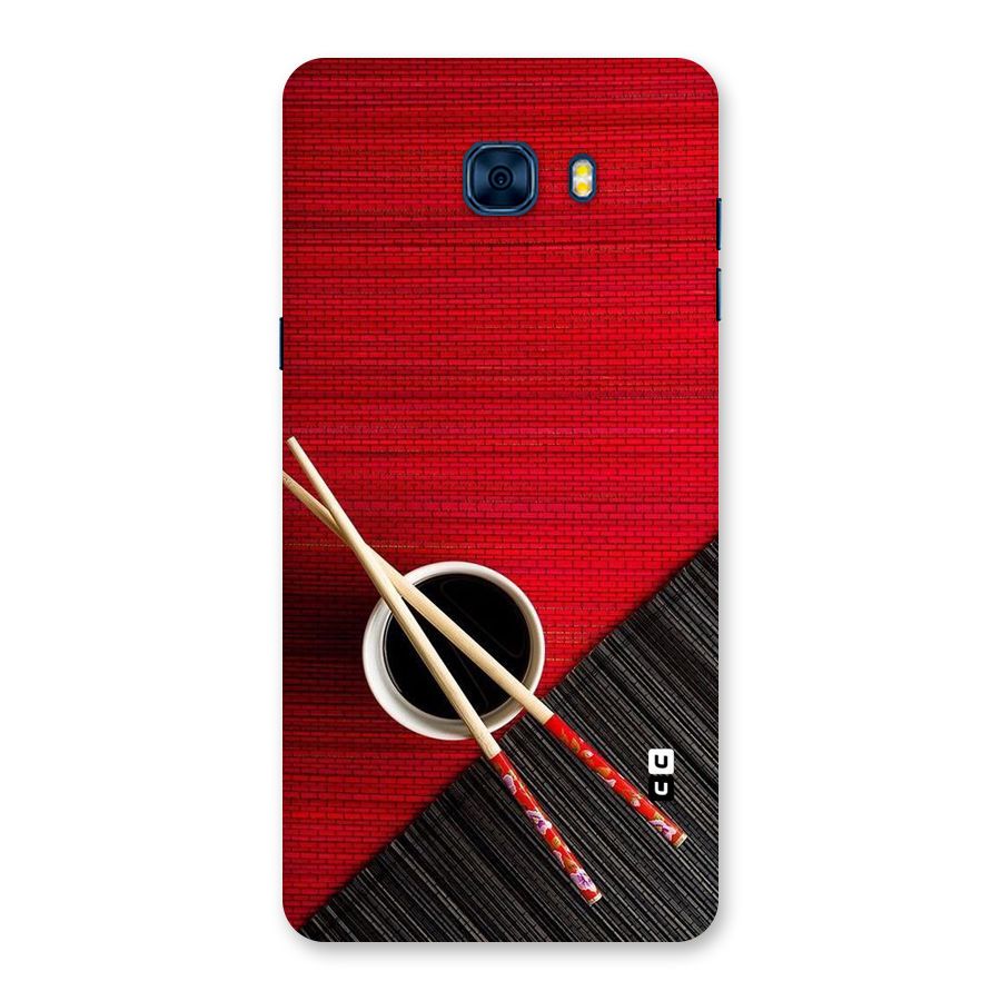 Cup Chopsticks Back Case for Galaxy C7 Pro