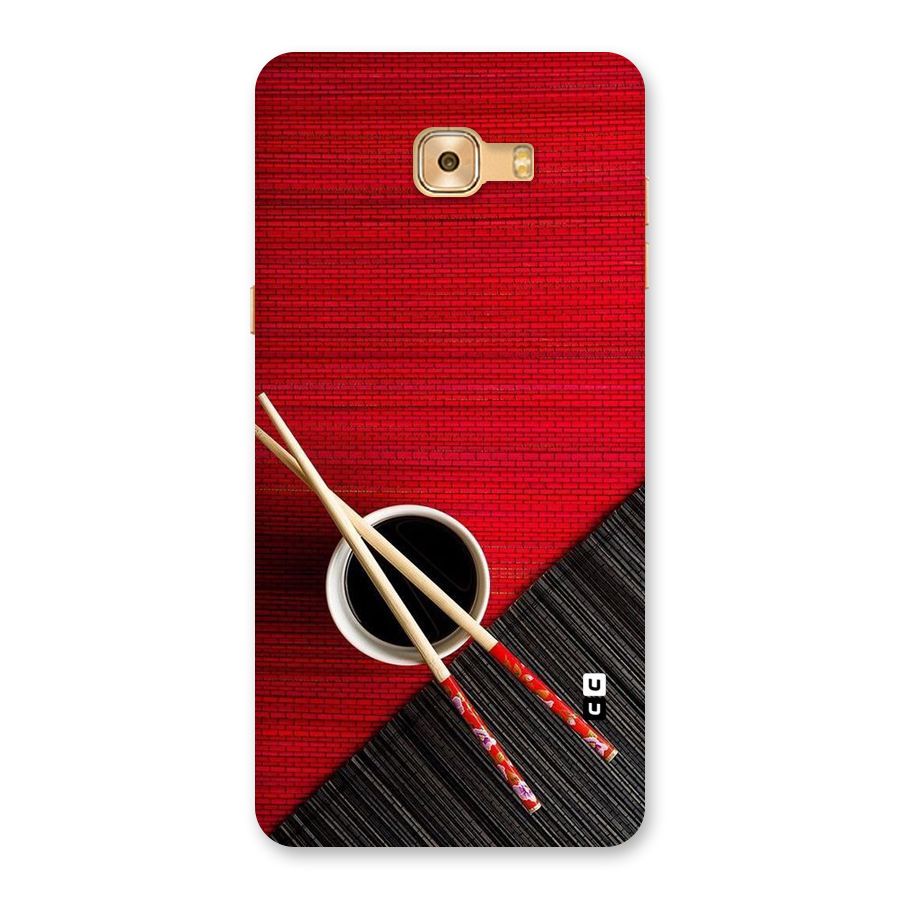 Cup Chopsticks Back Case for Galaxy C9 Pro