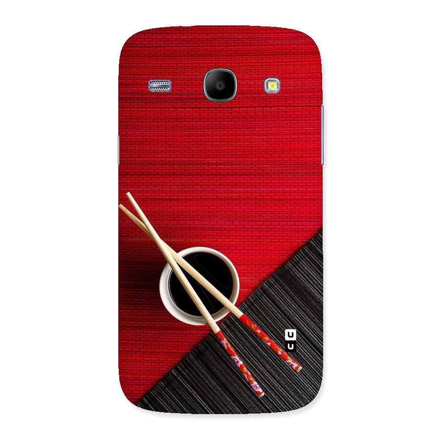Cup Chopsticks Back Case for Galaxy Core
