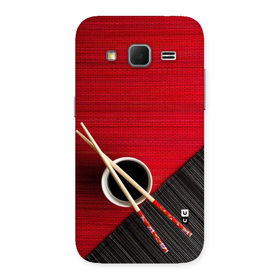 Cup Chopsticks Back Case for Galaxy Core Prime