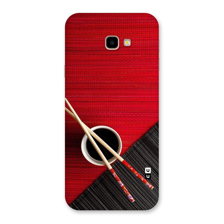 Cup Chopsticks Back Case for Galaxy J4 Plus